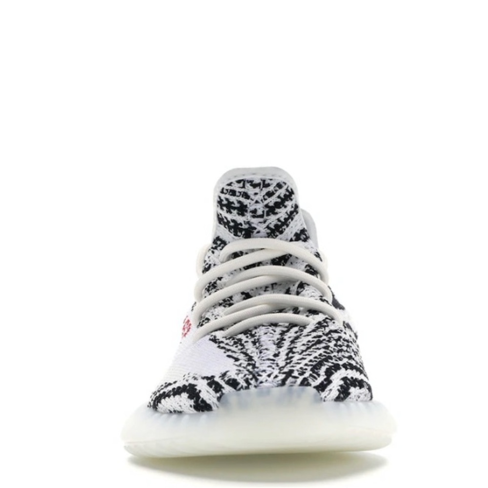 Brand new pair of Yeezy zebras with tags